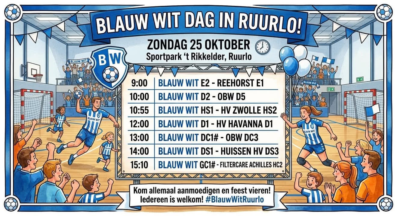 Blauw Wit Ruurlo